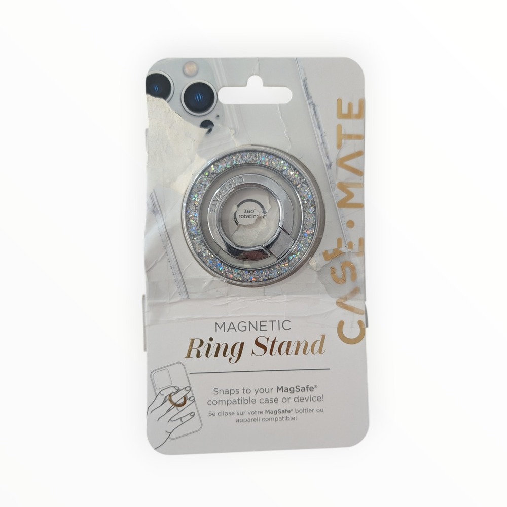 3-O Case-Mate Magnetic Ring Stand w/MagSafe  Twinkle Disco